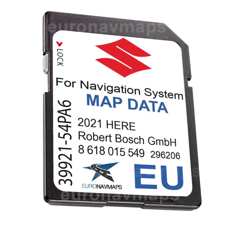 NEW 2020//2021 SUZUKI SLDA BOSCH Navigations SD CARD MAP KARTE  Deutschland