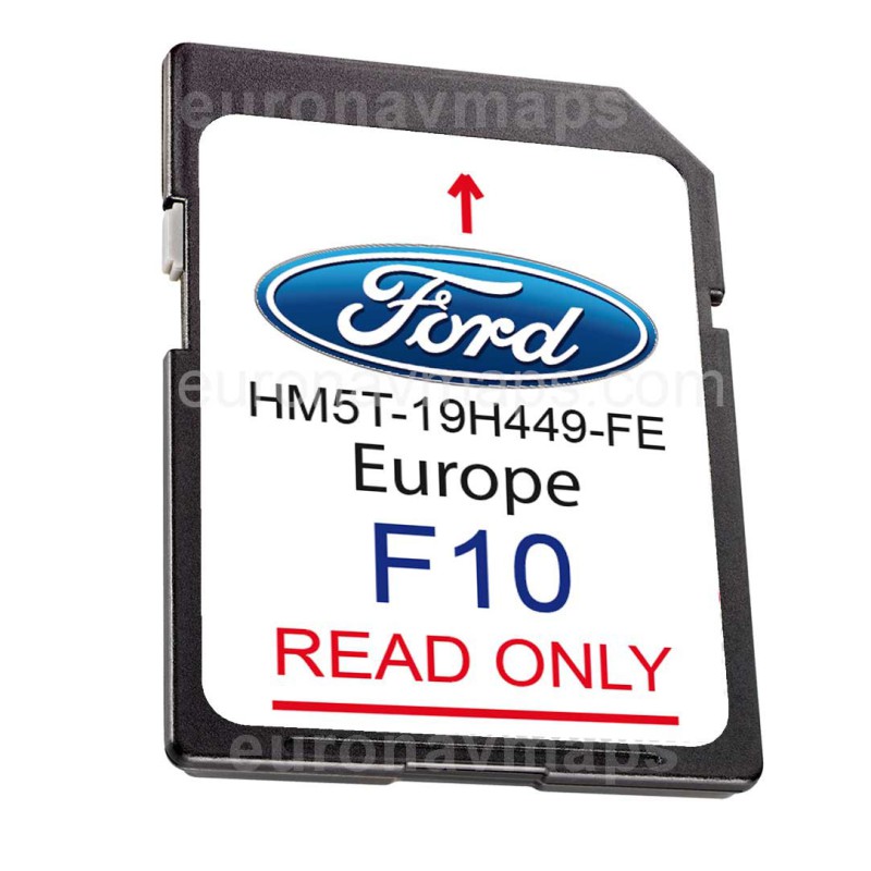 Carte SD GPS Ford MFD v10 Europe 2020