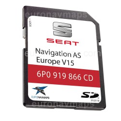 Karte Sd Seat Navigation AS V15 Europe 2023. 6P0919866CD