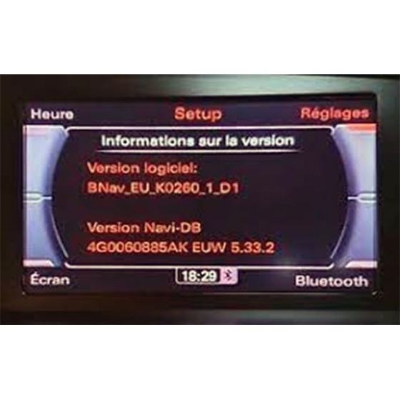 Audi MMI 3G Basic Europe 2022-2023
