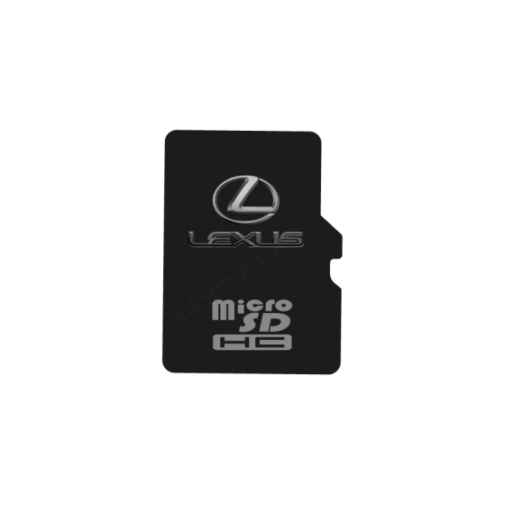 Lexus GEN 8 Premium Navigation MicroSd maps Europe 2026 PW675-00A88 PW675-00A87