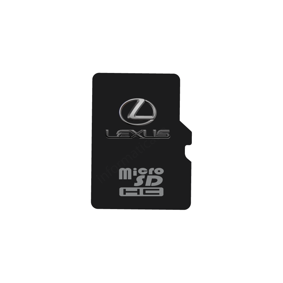 Lexus GEN 8 Premium Navigation MicroSd maps Europe 2026 PW675-00A88 PW675-00A87