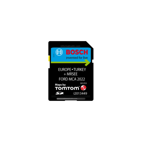 Ford MCA Navigation plus OEM SD Card Europe maps 2022