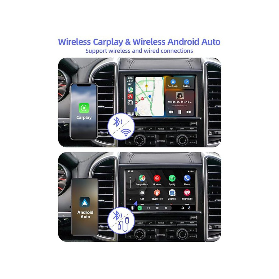 Porsche PCM 3.1 Decoder Carplay  Decoder Carplay Android Auto Wireless