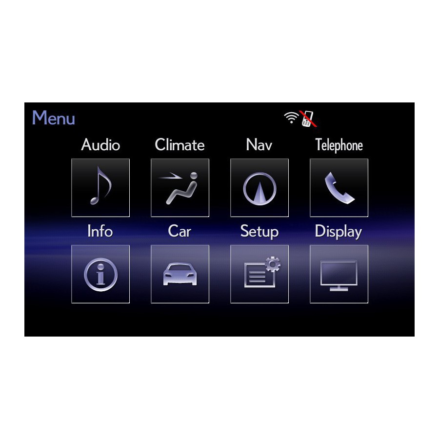 Lexus Multimedia 13mm