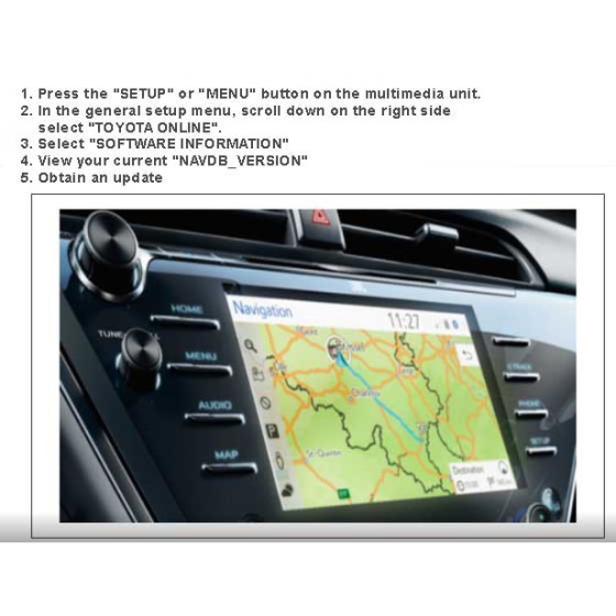 Toyota/Lexus Navigation Generation 10 USB Map Europe 2025 v1