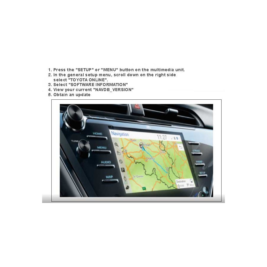 Toyota/Lexus Navigation Generation 10 USB Map Europe 2025 v1