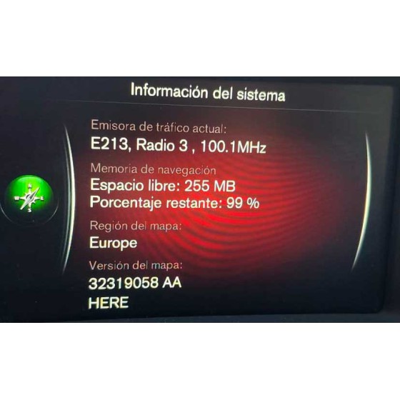 Mise à jour Volvo Sensus MCA Maps Update USB Europe 2024