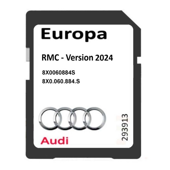 AUDI Navigation RMC OEM Europe 2024