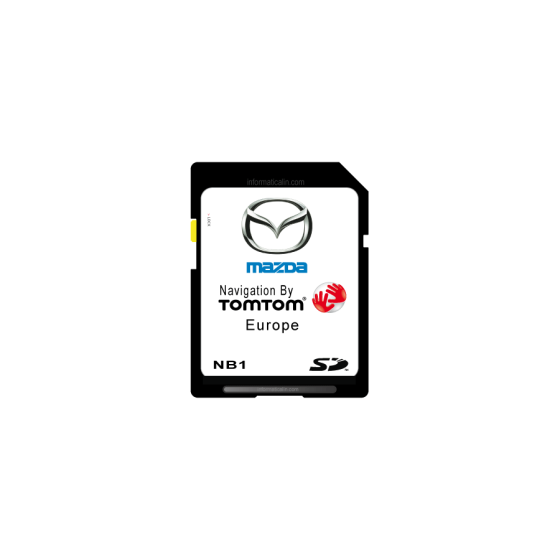 Mazda NB1 TomTom 11.45 OEM Sd card Europe 2025-2026 + Radar