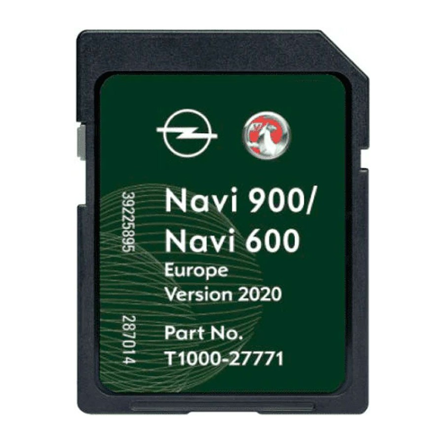 OPEL Navi 600-900 navigation Sd Card map update Europe 2020