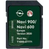 OPEL Navi 600-900 navigation Sd Card map update Europe 2020