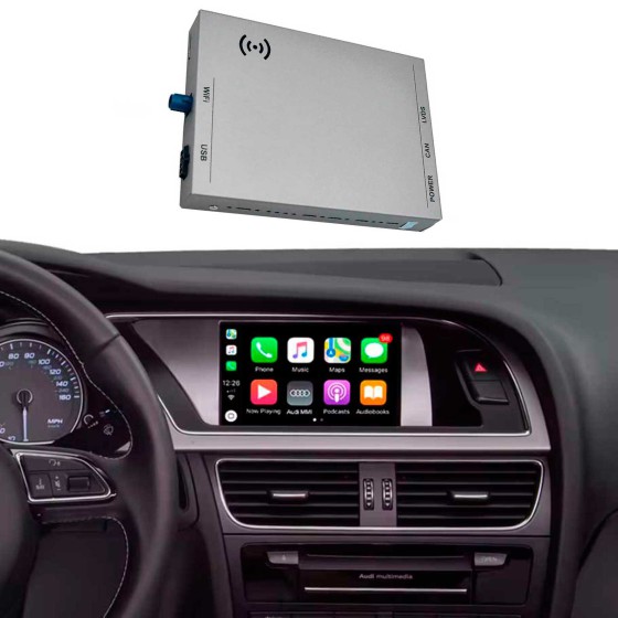 Kit de retrofit automático Android Carplay sem fio para MMI 3G/3G Plus