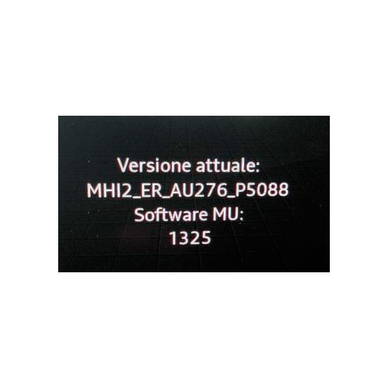 Audi Q2 / QS2 / QRS2 MIB2 MHI2_ER_AU276_P5088_MU1325 Europe Software