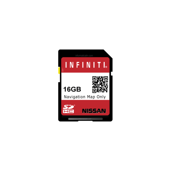 Infiniti InTouch Navigation Sd card Europe download