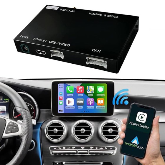 NTG4.0 Mercedes Benz Decoder Carplay Android Auto draadloze multimedia-interface