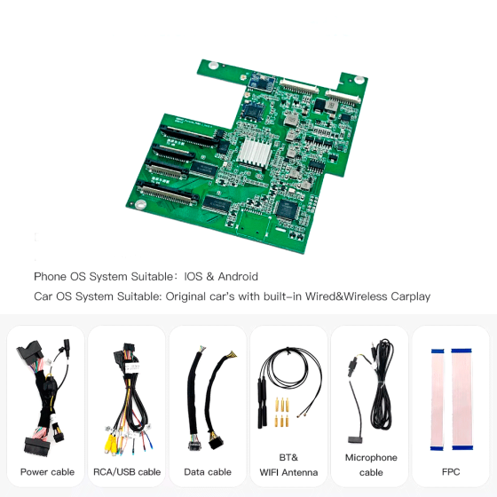 Porsche PCM 3.1 Decoder Carplay Android Auto Wireless Multimedia Interface