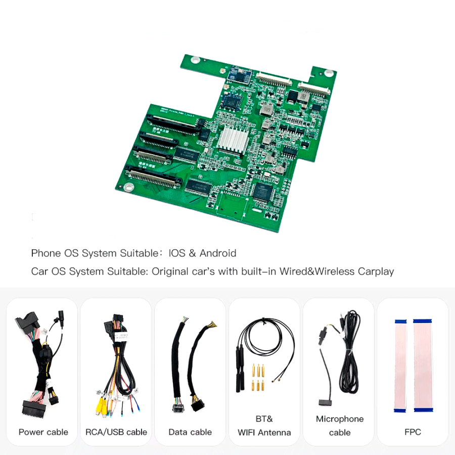 Porsche PCM 3.0 Decoder Carplay Decoder Carplay Android Auto Wireless