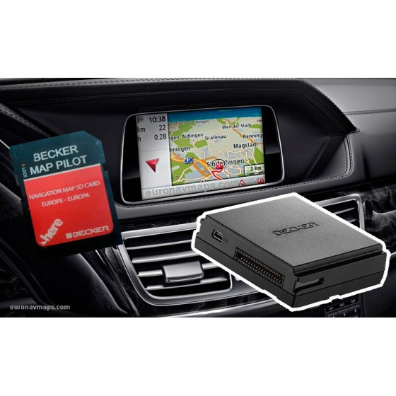 Mercedes Becker Map Pilot V24 Sd card Europa 2024 aggiornamento mappe