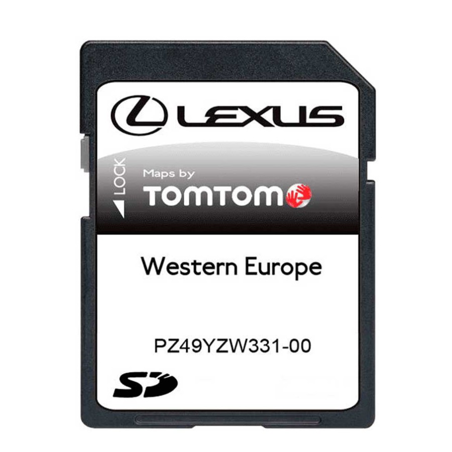 Lexus MoveON Navigation Map OEM Sd card Europe 2024-2025