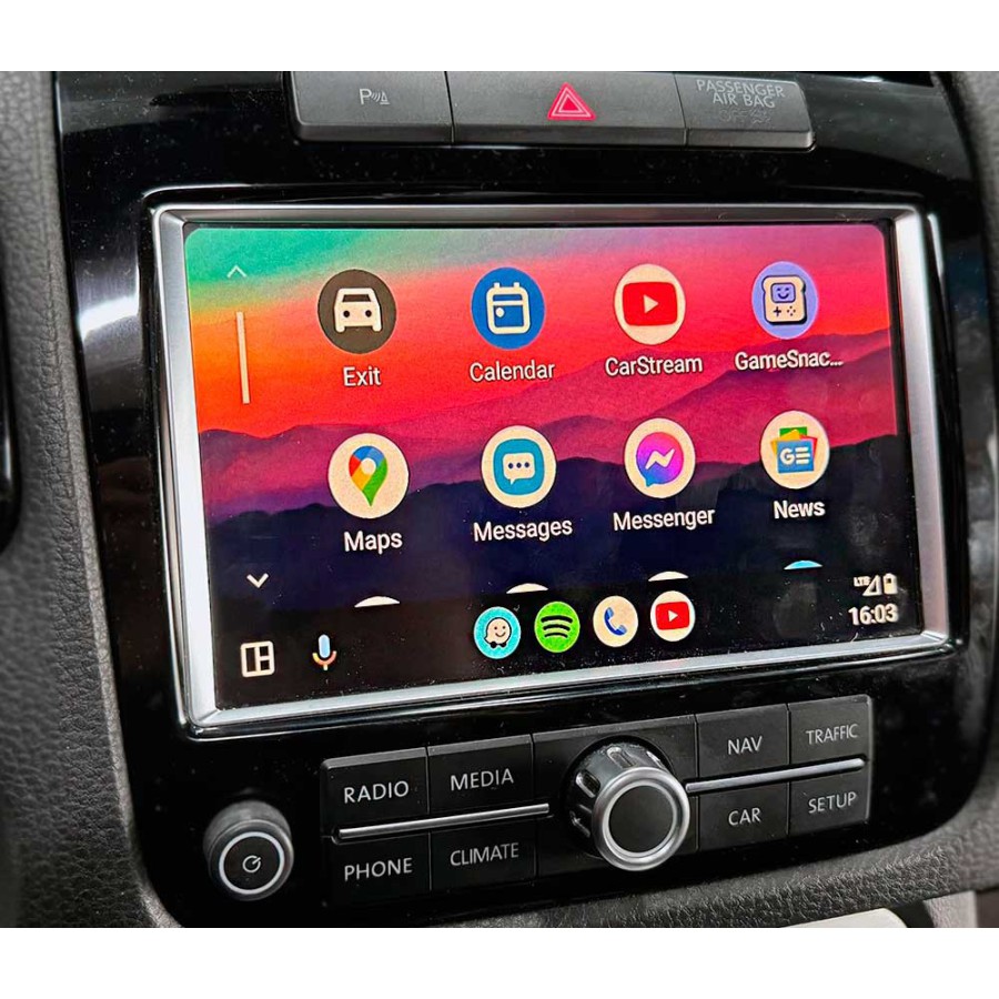 Volkswagen Touareg Wireless Apple CarPlay Android Auto Decoder.