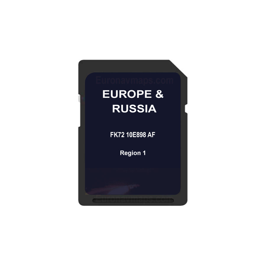 Jaguar / Land Rover Incontrol Touch OEM Sd card map Europe 2024