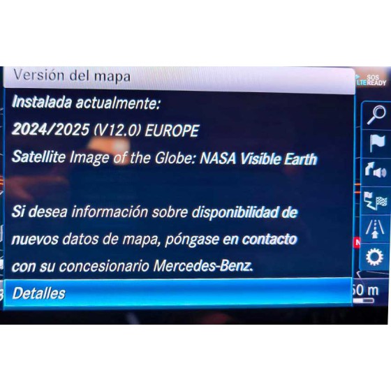 Mercedes-Benz NTG5.5 Audio 20 OEM Sd Card V12 Europe 2025-2026 A2059062807