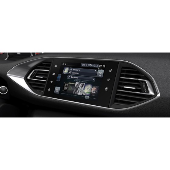 Update GPS navigator maps Peugeot SMEG Touchscreen