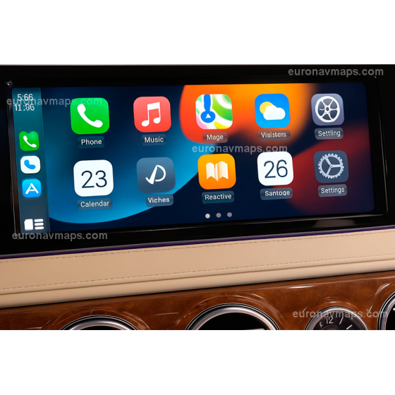Mercedes-Benz-NTG 5.5-Infotainment-System-Display-Carplay-Android
