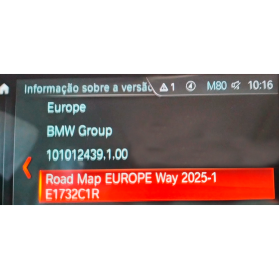 WAY EntryNav2 Road Map Europe 2025-1 maps update