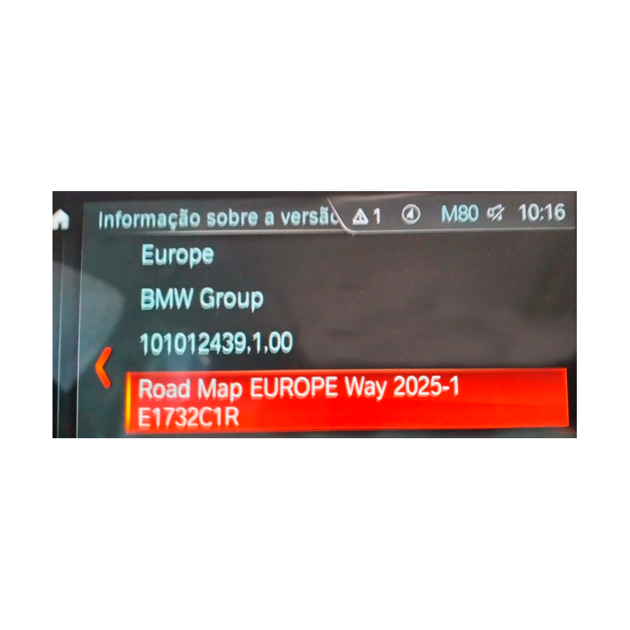 WAY EntryNav2 Road Map Europe 2025-1 maps update