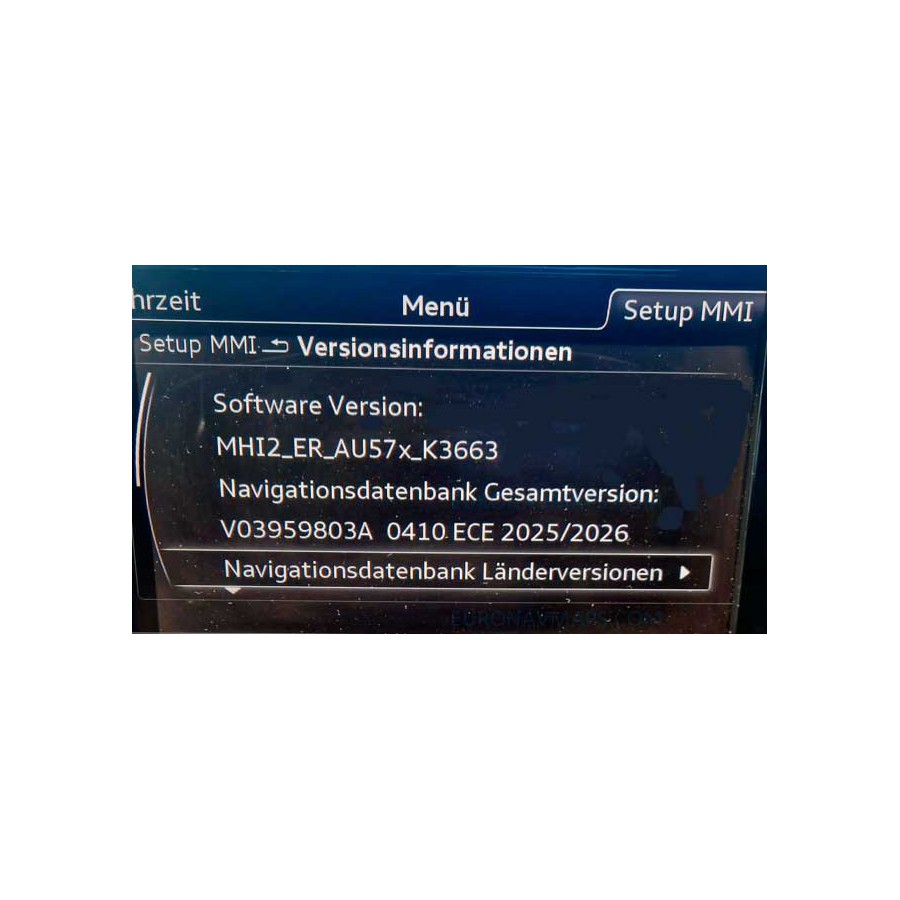 AUDI MMI4G MIB2 OEM Sd card Europe maps 2025-2026