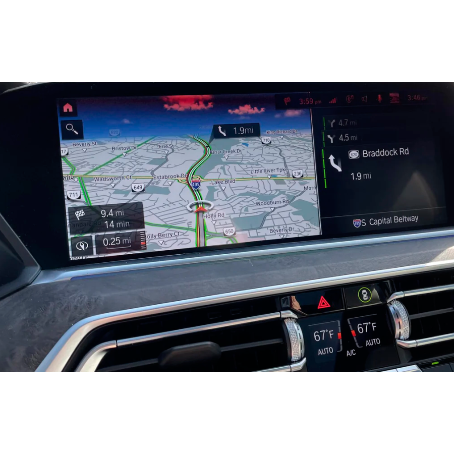 Mise à jour des cartes de navigation BMW Road LIVE MGU Europe Map Update 2025-4