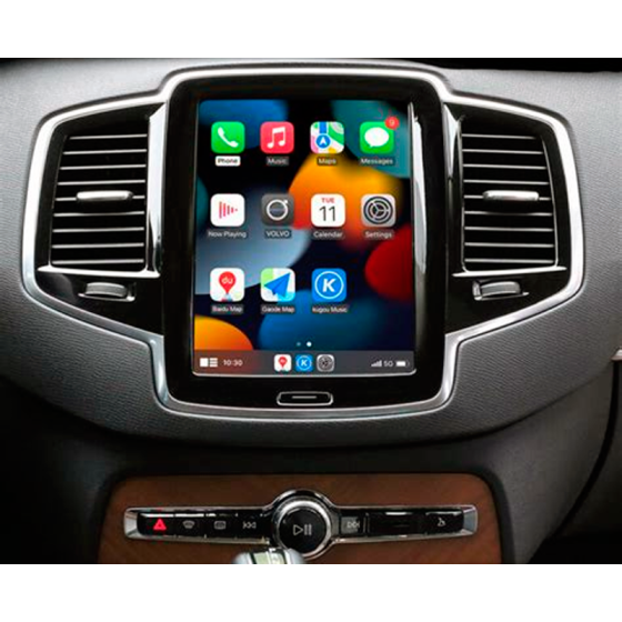 Activation Volvo CarPlay-Android Auto sans module