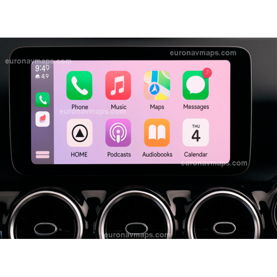 Mercedes Benz activación Carplay-Android Auto