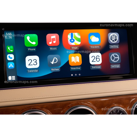 Mercedes Benz CarPlay-Android Auto activation