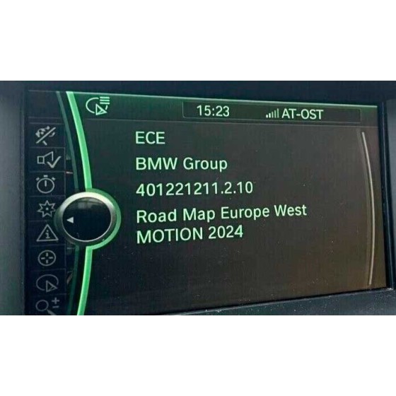 Navigation Maps Update BMW Road Map Europe MOTION 2024