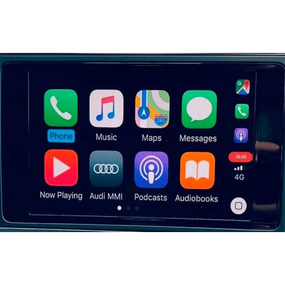 Audi TT MIB2 MHI2 Nort America maps Apple CarPlay Android Auto
