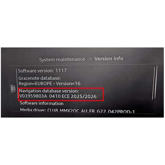 AUDI MMI4G MIB2 Europe maps 2025-2026. Direct download