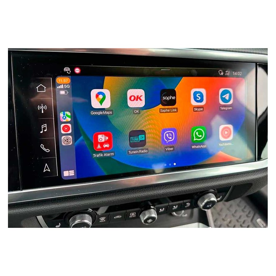 MH2P MIB2P Europe Map 2025 Wireless CarPlay Android Auto