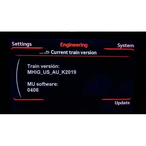 Audi A3 MHIG_US_AU_K2019 USA - Canada - Mexico Software
