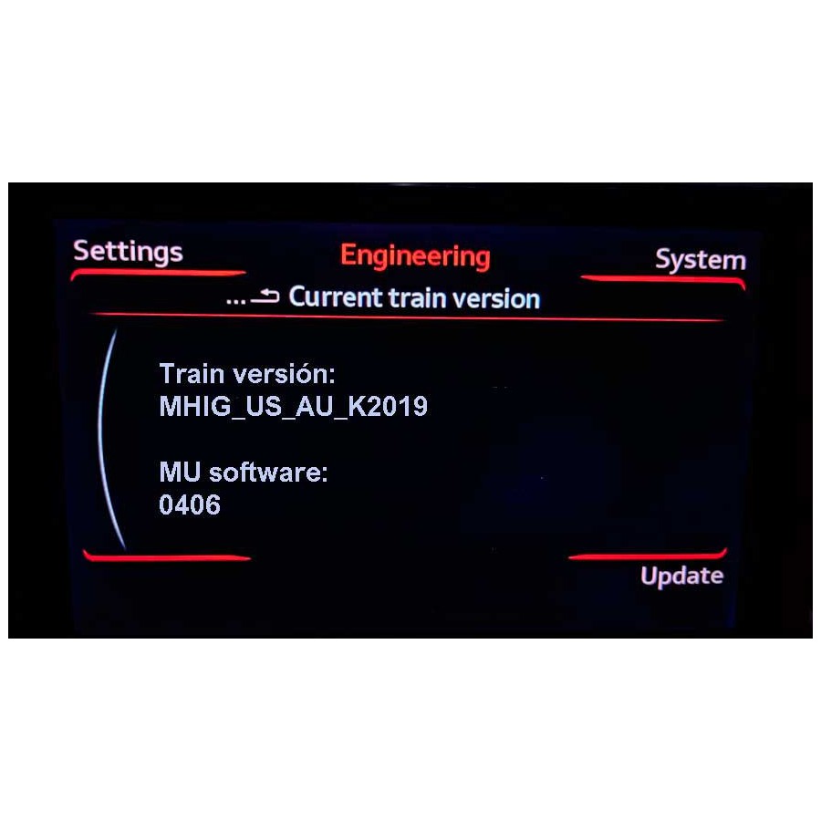Audi A3 MHIG_US_AU_K2019 USA - Canada - Mexico Software