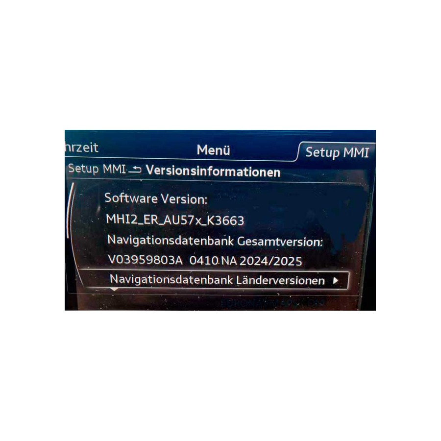 AUDI-PORSCHE MMI4G-PCM4 MIB2North America maps 2025