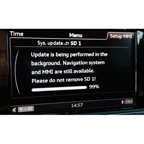 AUDI/PORSCHE MMI4G/PCM4 MIB2 OEM North America maps 2025