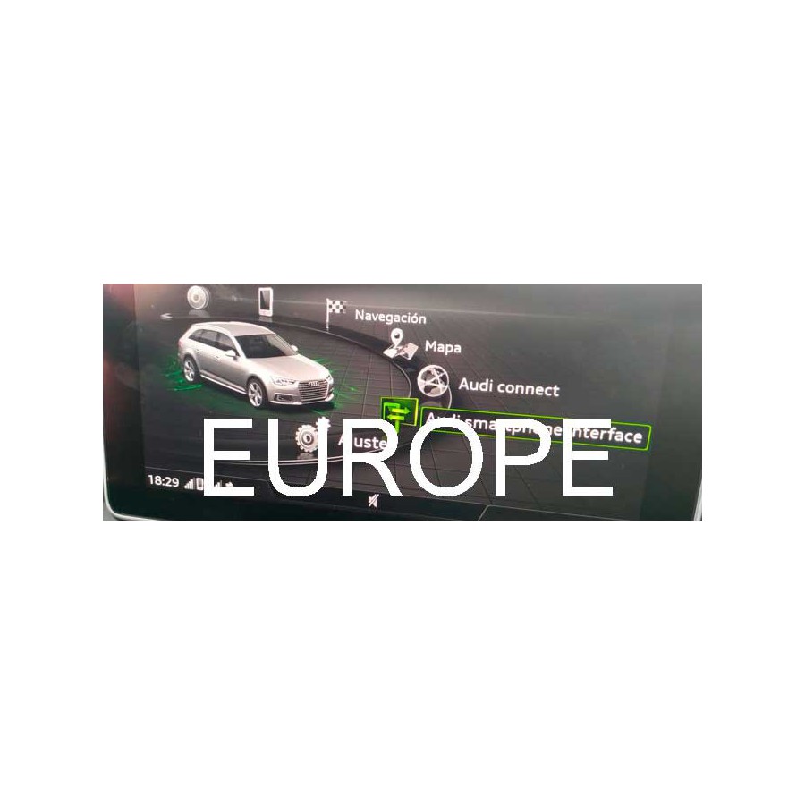 AUDI Posche MMI4G MIB2 Europe maps 2025-2026. Direct download