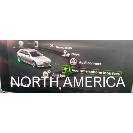 Audi MMI4G MIB2 Europe Lifetime Map Activation