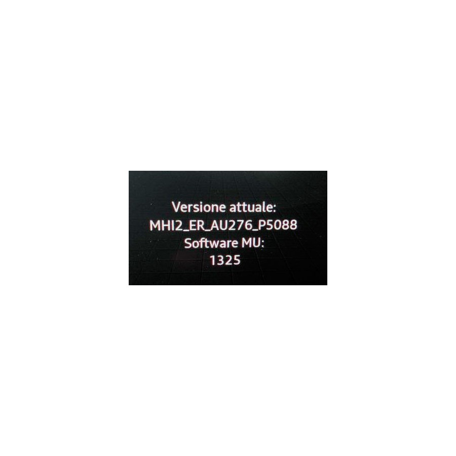 Audi Q2 MIB2 MHI2_ER_AU276_P5088_MU1325 Europe Software