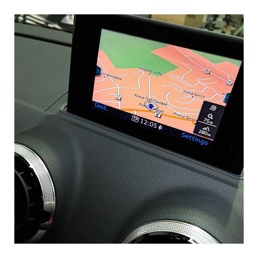 Audi A3 MIB1 MHIG OEM Maps Update AUSTRALIA MIDDLE EAST ROW 2024