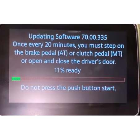 Mazda Connect firmwareopdatering 74.00.324 4A N ADR Australia, Middle East, Brazil, Chile, Asia