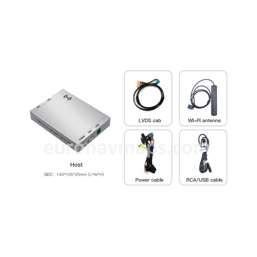 NTG 6.0 MBUX Mercedes Benz Decoder Carplay Android Auto Wireless Multimedia Interface